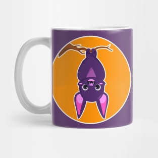 Cute bat hanging upside down Mug